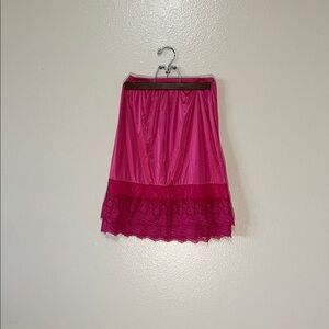 Women's Double Laced Half Slip/Skirt Extender